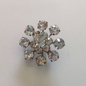 Vintage rhinestone brooch